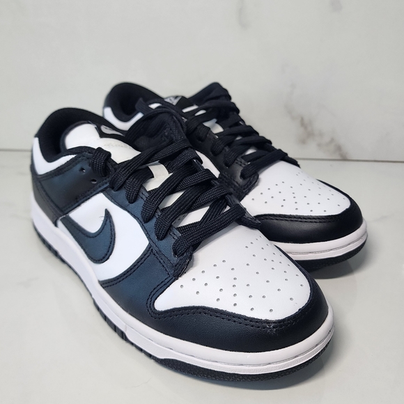 Nike Dunk Low RETRO Black / White Panda Women's - Picture 2 of 9